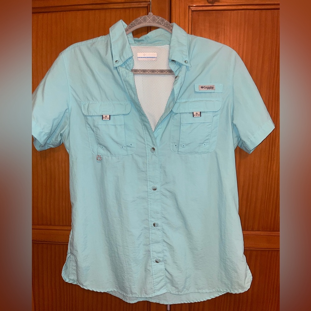 Columbia Women's Bahama Short Sleeve Shirt size Small